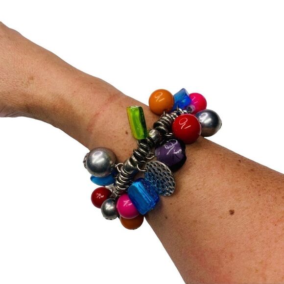 10/$25🦋 Charming Charlie Colorful Beaded Bracelet - Picture 3 of 7